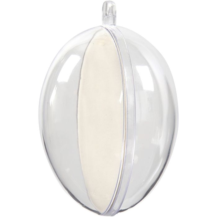 Uovo da decorare, H: 6,3 cm, 5 set/ 1 conf.