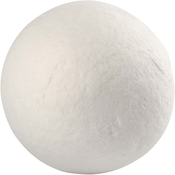 Pallina, diam 40 mm, bianco, 6 pz/ 1 conf.