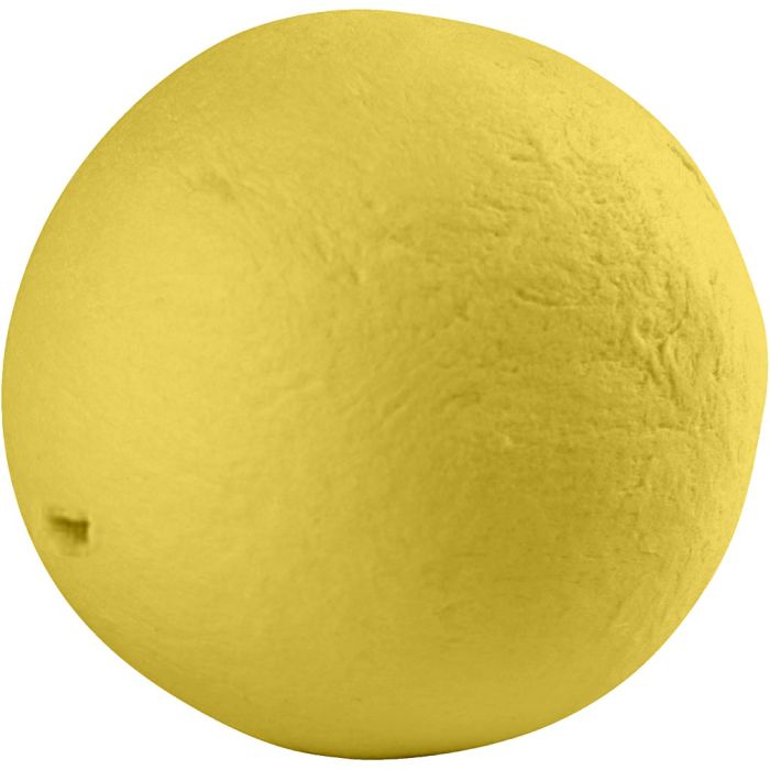 Pallina, diam 30 mm, giallo, 50 pz/ 1 conf.