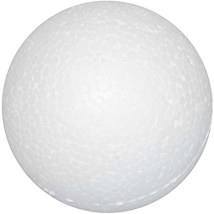 Sfere di polistirolo, diam 3 cm, bianco, 100 pz/ 1 conf.
