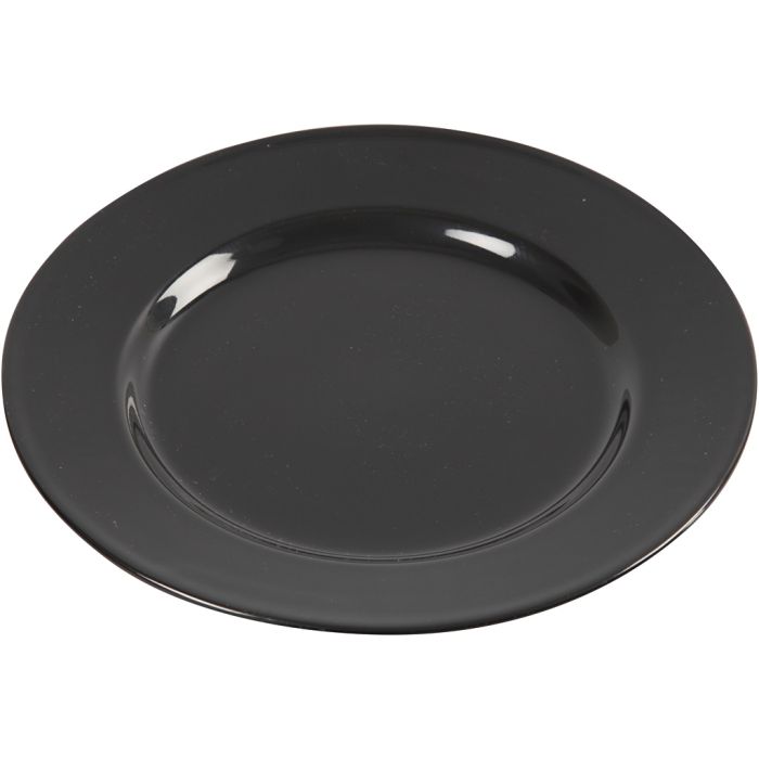Piattini , diam 19 cm, nero, 6 pz/ 1 conf.