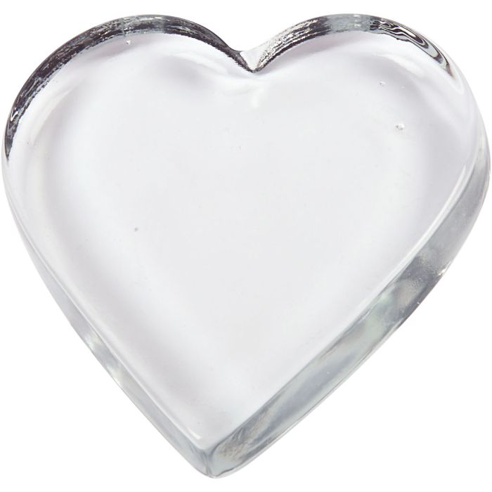 Cuore, misura 10x9 cm, spess. 15 mm, 1 pz