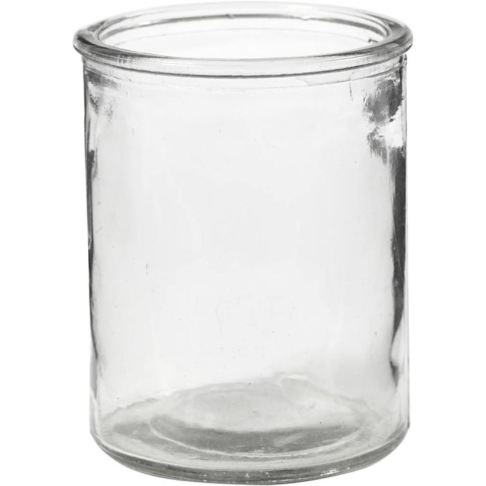 Tealight portacandela, H: 9,8 cm, diam 8 cm, 6 pz/ 1 conf.