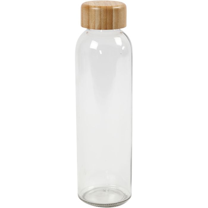 Bottiglia per acqua, H: 22 cm, diam 6,7 cm, 500 ml, 1 pz
