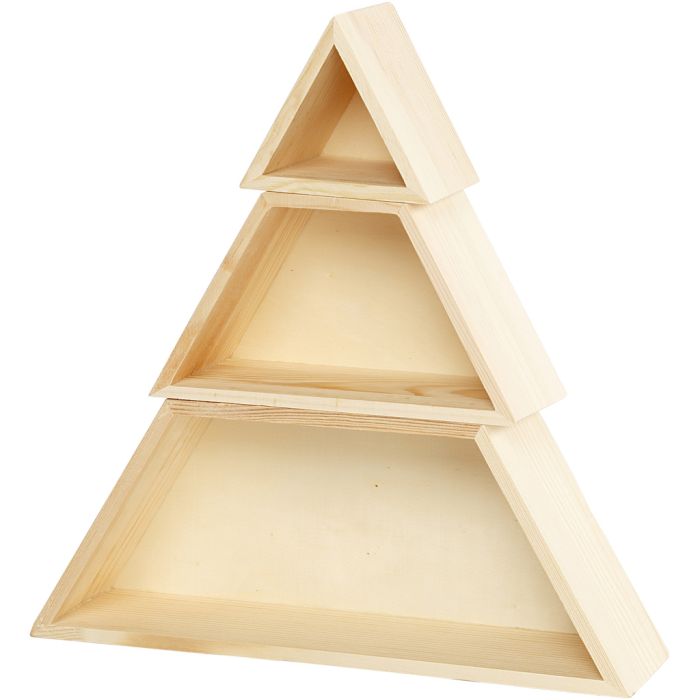 Scatole portaoggetti, H: 8+10+12 cm, L: 9+18+29 cm, 1 set