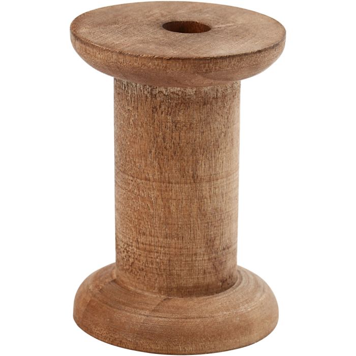 Rocchetto, H: 70 mm, diam 30+48 mm, misura buco 10 mm, 10 pz/ 1 conf.
