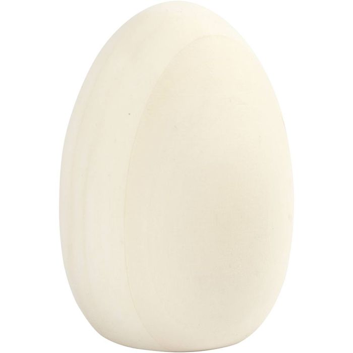 Uovo, H: 8 cm, diam 6 cm, 1 pz