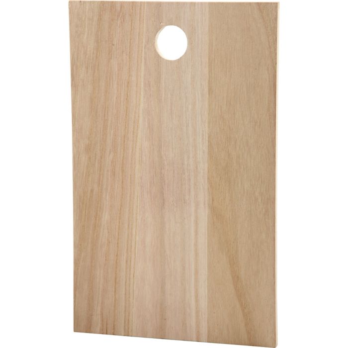 Lastra di legno, misura 35x22 cm, spess. 13 mm, 1 pz