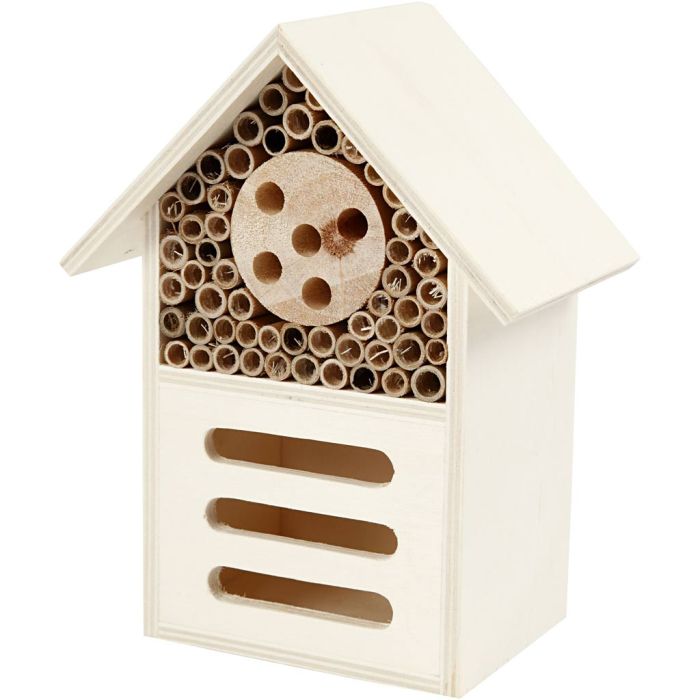 Hotel per insetti e farfalle, H: 18 cm, P: 9 cm, L: 14 cm, 1 pz