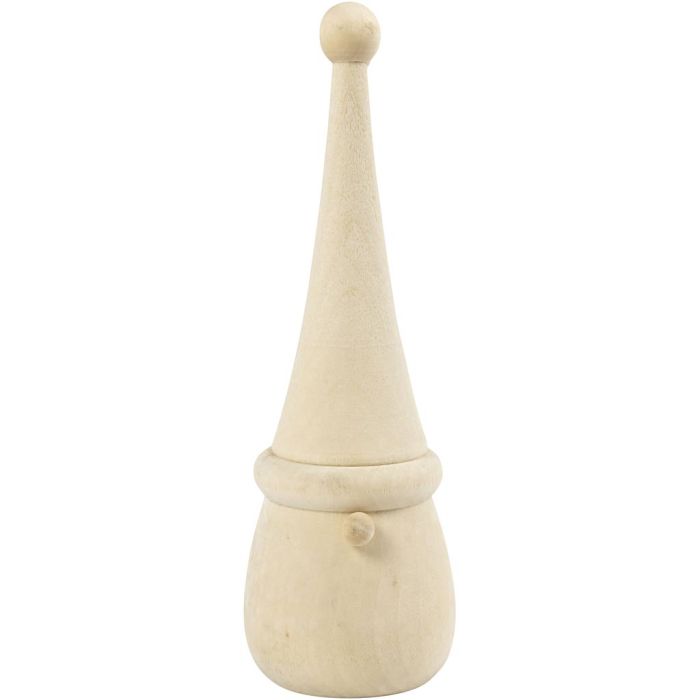 Elfo natalizio, H: 16 cm, diam 6 cm, 1 pz