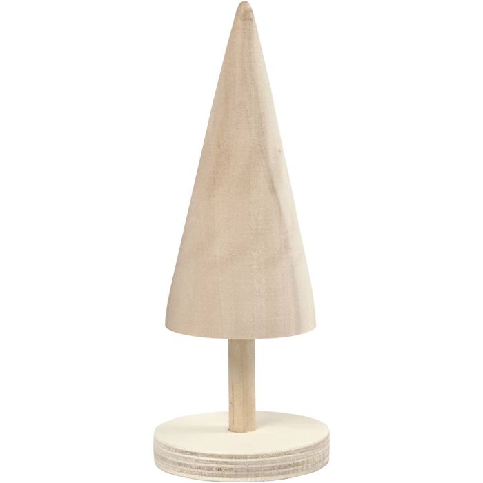 Albero di Natale, H: 15,5 cm, diam 5 cm, 1 pz