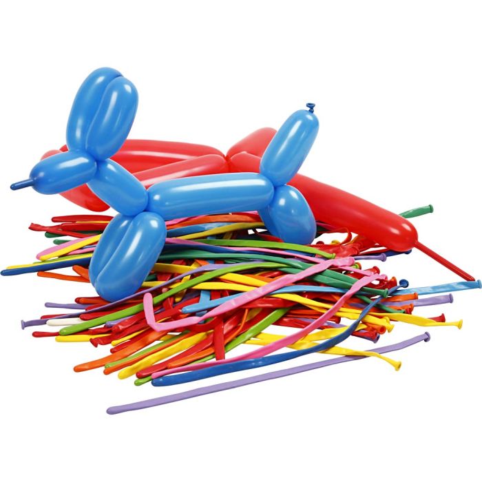Palloncini, lungo, L: 152 cm, 100 pz/ 1 conf.