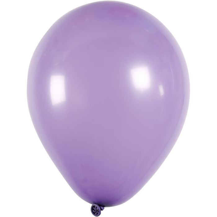 Palloncini, diam 23 cm, rotondo, viola, 10 pz/ 1 conf.