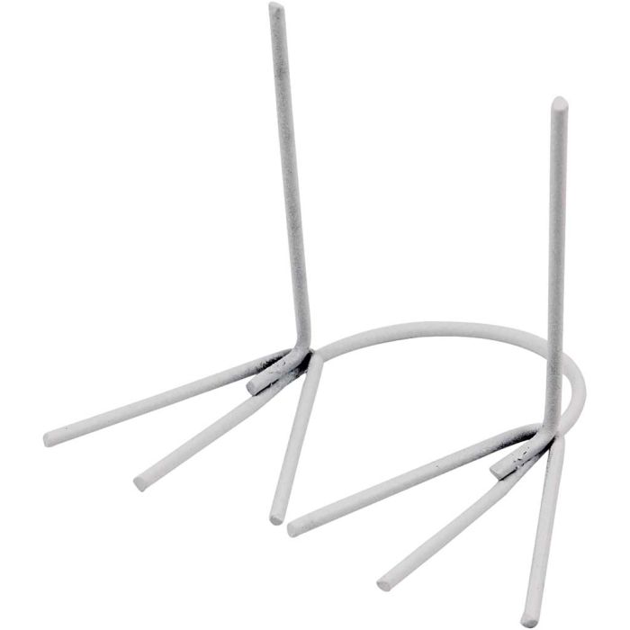 Zampe di Gallina, H: 5 cm, L: 3,5 cm, bianco, 20 paio/ 1 conf.