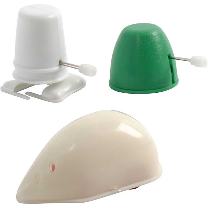 Figure meccaniche, H: 30+35+45 mm, 3 pz/ 1 conf.