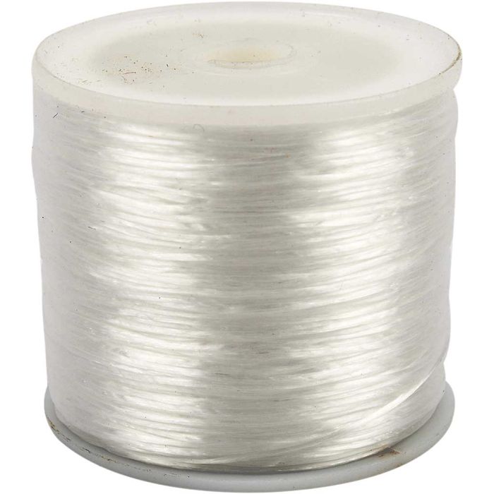Cordone elastico, piatto, spess. 1 mm, 100 m/ 1 rot.