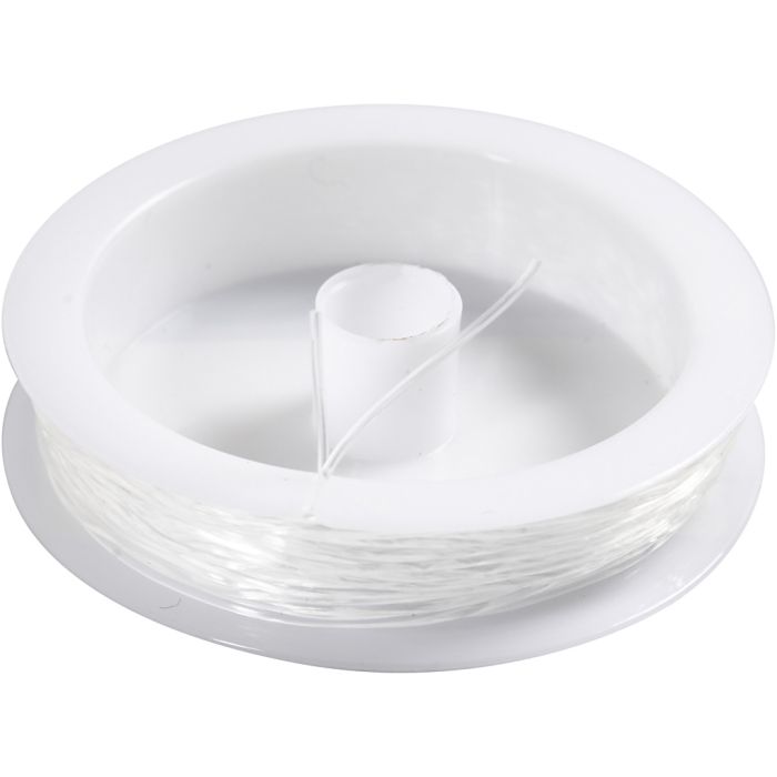 Cordone elastico, rotondo, spess. 1 mm, 10 m/ 1 rot.