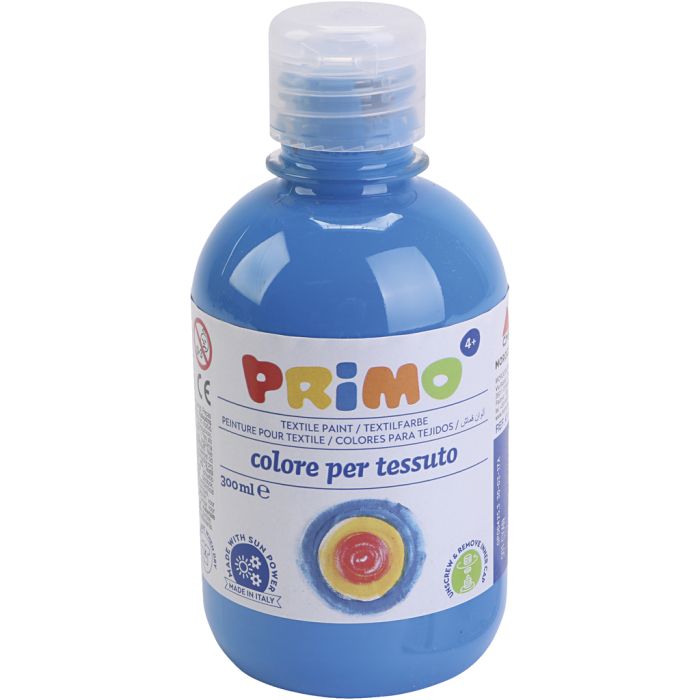 Pittura Tessile, blu, 300 ml/ 1 bott.