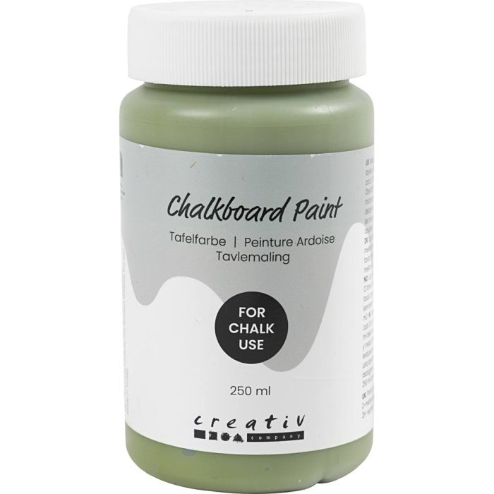 Vernice effetto lavagna, verde, 250 ml/ 1 bott.