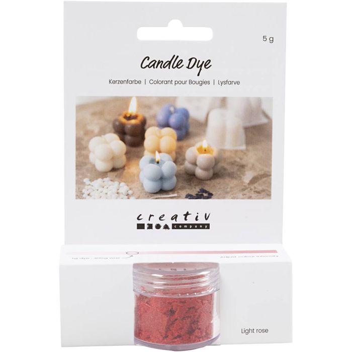 Colorante per candele, rosato chiaro, 5 g/ 1 conf.