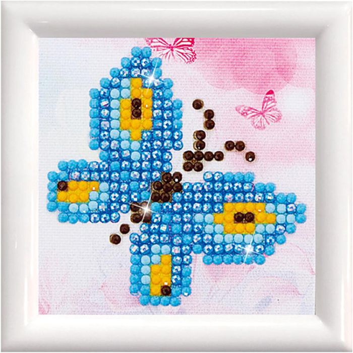 Diamond Dotz, Farfalla, misura 7,6x7,6 cm, 1 conf.