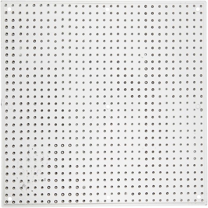 Pannello a pioli, grande quadrato, misura 15x15 cm, medium, 10 pz/ 1 conf.