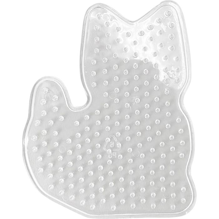 Pannello a pioli, H: 10 cm, L: 8 cm, medium, trasparente, 1 pz