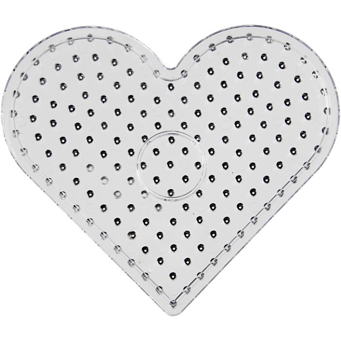 Pannello a pioli, cuore, JUMBO, trasparente, 5 pz/ 1 conf.