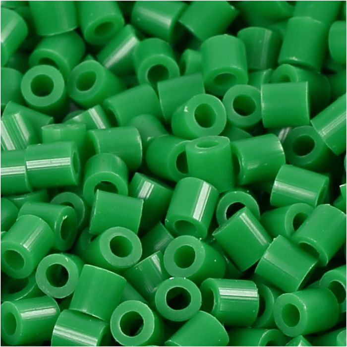 PhotoPearls, misura 5x5 mm, misura buco 2,5 mm, medium, verde (16), 1100 pz/ 1 conf.