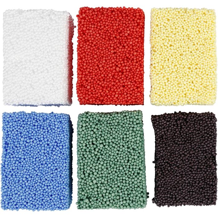 Soft Foam, colori standard, 6x10 g/ 1 conf.