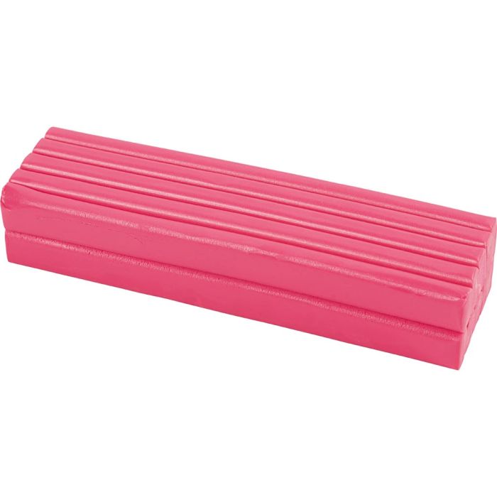 Pasta Modellabile, misura 13x6x4 cm, neon pink, 500 g/ 1 conf.