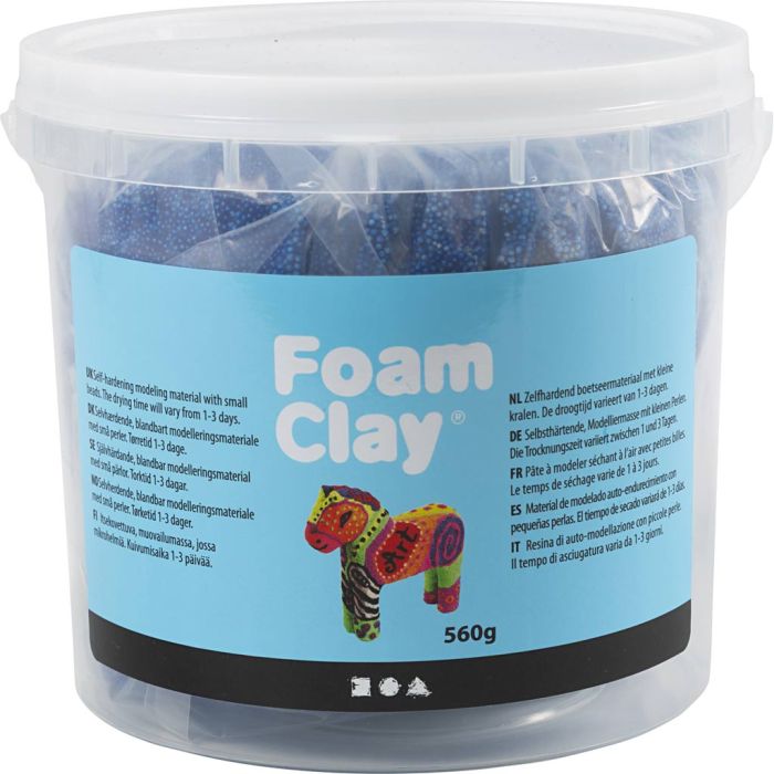 Foam Clay® , blu, 560 g/ 1 secch.