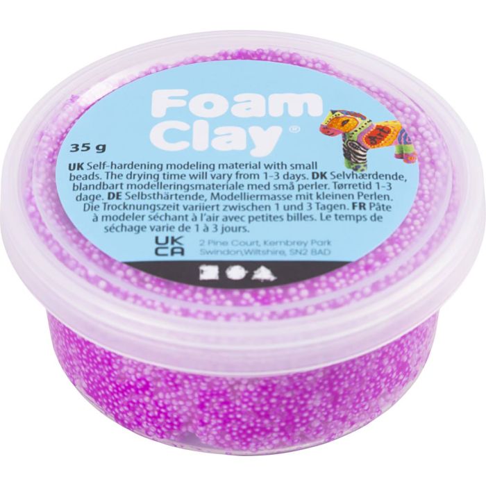 Foam Clay® , lilla chiaro, 35 g/ 1 vasch.