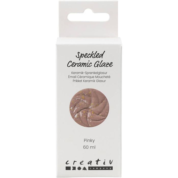 Smalto per Ceramica Punteggiato, 999-1060 °C, opaca, Pinky, 60 ml/ 1 vasch.