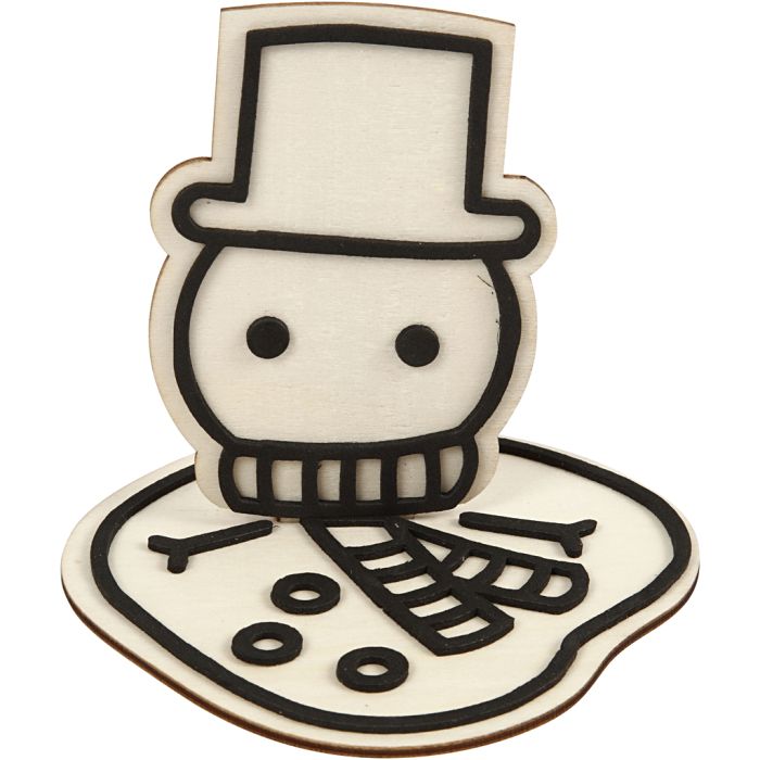 Figura decorativa, H: 11,5 cm, 1 pz