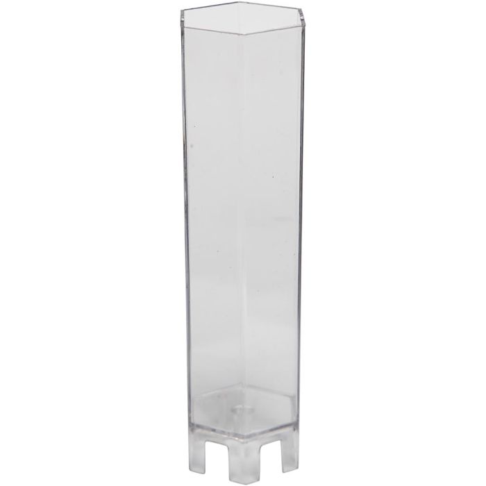 Stampo per candela, esagonale, misura 170x53 mm, 1 pz