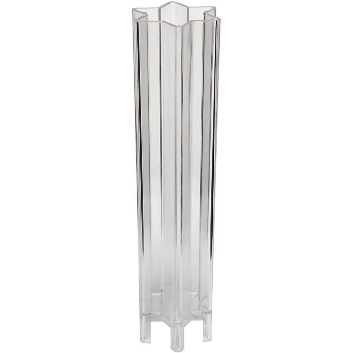 Stampo per candela, Stella a sei punte, misura 220x55 mm, 1 pz