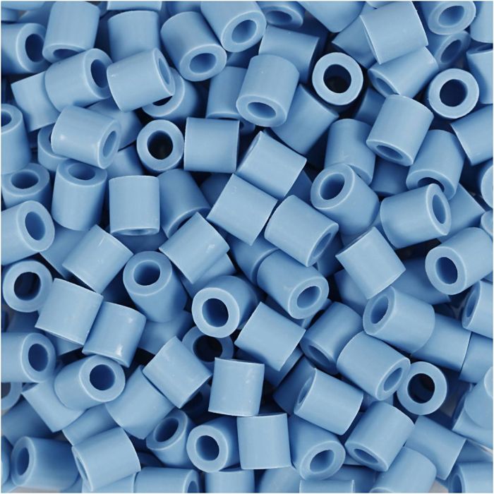 Perline NABBI BioBeads, misura 5x5 mm, misura buco 2,5 mm, medium, blu, 1000 pz/ 1 conf.