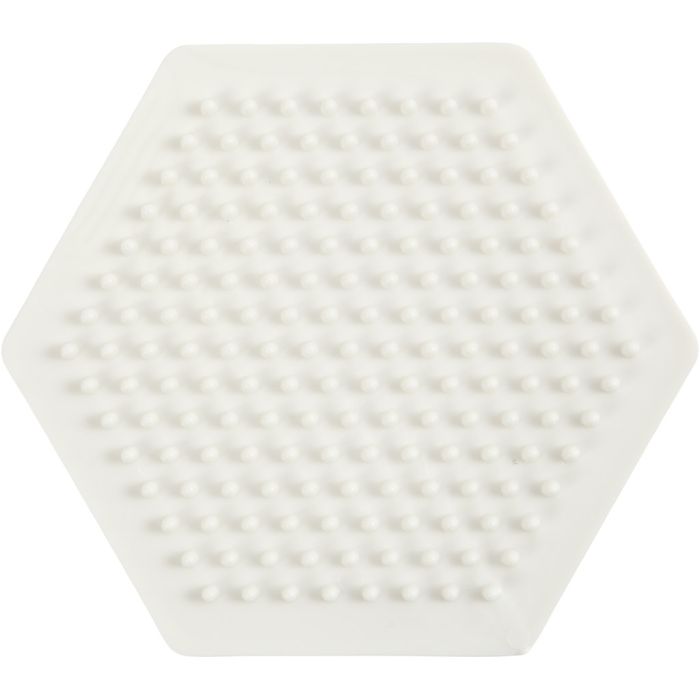 Pannello Forato NABBI BioBeads, esagono, misura 8,5x8,5 cm, medium, 1 pz