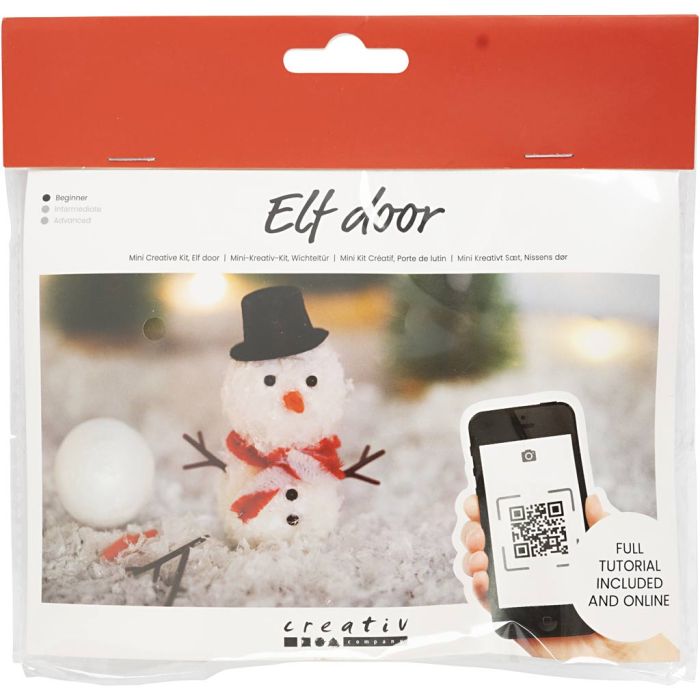 Kit Fai da te Mini Porta dell'elfo, Albero di Natale, 1 conf.
