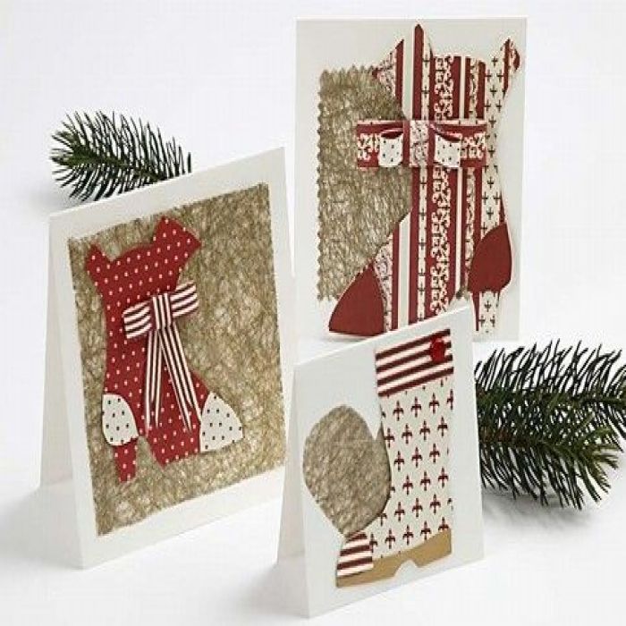Cards with Christmas Boots