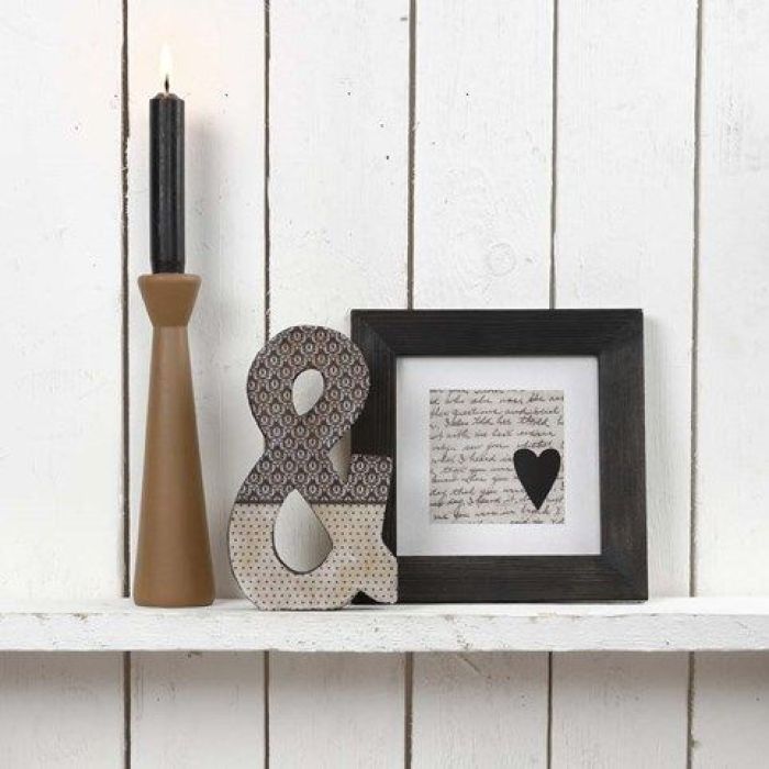 Oggetti di arredamento pitturati e decorati con carta découpage Vivi Gade