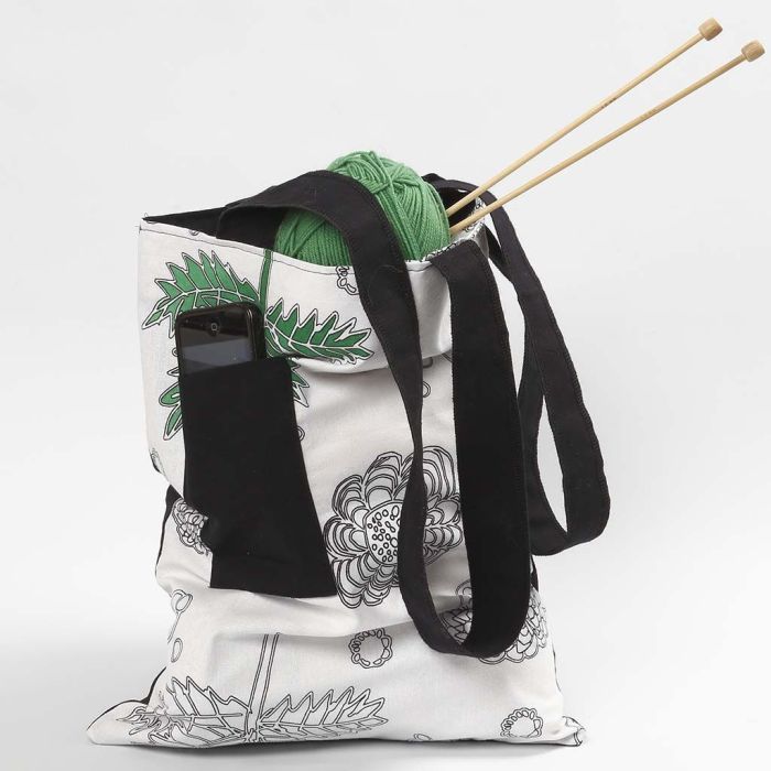 Borsa a tracolla con tasca frontale