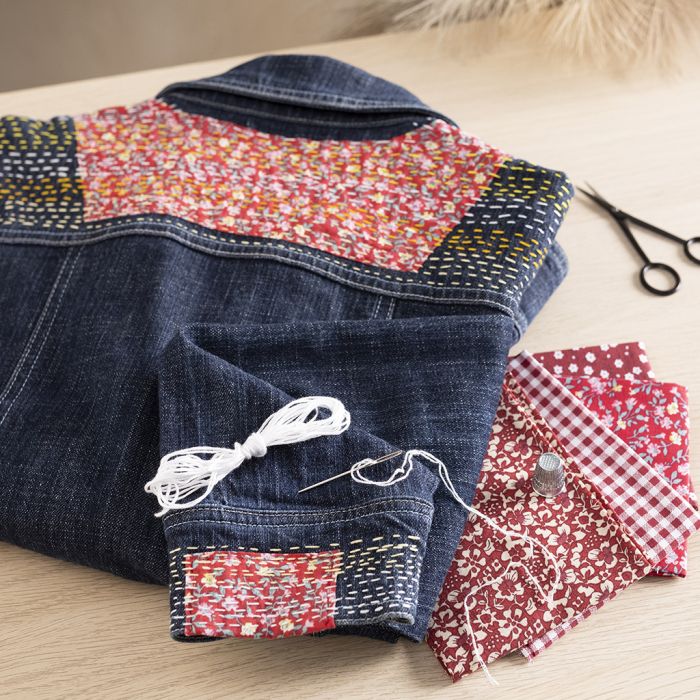Ricami giapponesi sulla tua giacca di jeans