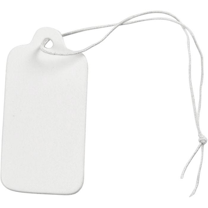 Etichette, misura 15x30 mm, bianco, 100 pz/ 1 conf.