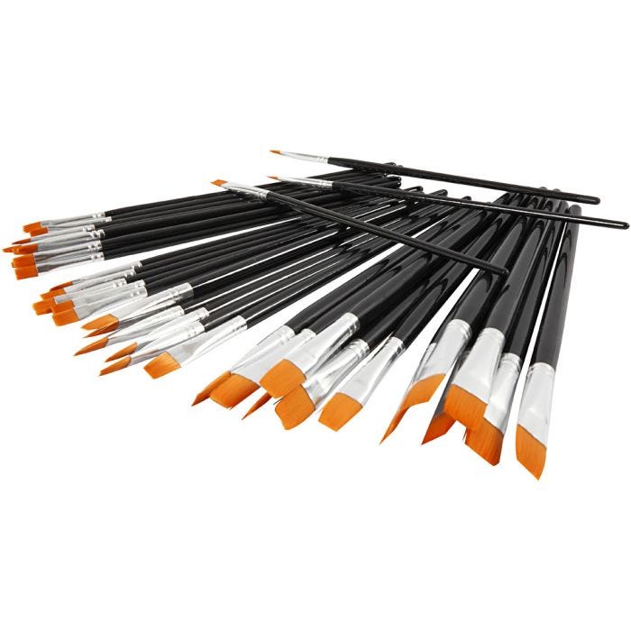 Set di Pennelli YellowLine, dim. 0+2+4+8+12+16, 36 pz/ 1 conf.