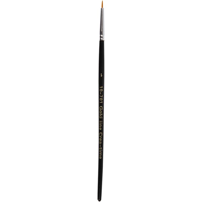Pennelli Gold Line, 0, L: 17 cm, L: 1 mm, rotondo, 12pz/ 1 conf.