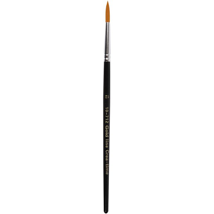 Pennelli Gold Line, 12, L: 18,5 cm, L: 5 mm, rotondo, 6pz/ 1 conf.