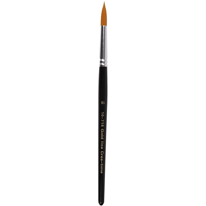 Pennelli Gold Line, 18, L: 20 cm, L: 7 mm, rotondo, 6pz/ 1 conf.