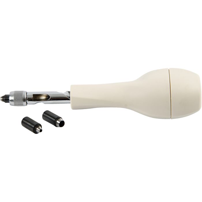 Perforatore a vite, misura buco 2+3+4 mm, 1 pz